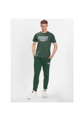 Tommy Jeans Тишърт DM0DM16831 Зелен Regular Fit - Pepit.bg