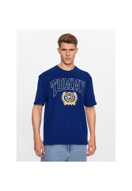 Tommy Jeans Тишърт DM0DM16832 Син Relaxed Fit - Pepit.bg