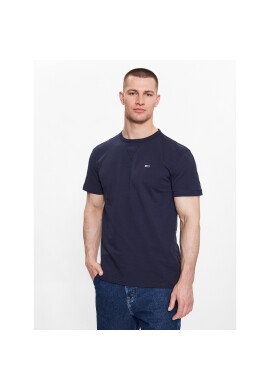 Tommy Jeans Тишърт DM0DM16882 Тъмносин Regular Fit - Pepit.bg