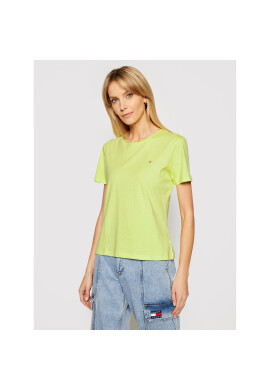 Tommy Jeans Тишърт DW0DW09194 Зелен Slim Fit - Pepit.bg