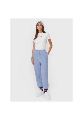 Tommy Jeans Тишърт DW0DW14364 Бял Slim Fit - Pepit.bg