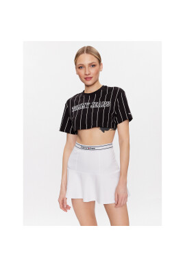 Tommy Jeans Тишърт DW0DW15464 Черен Cropped Fit - Pepit.bg