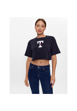 Tommy Jeans Тишърт DW0DW16167 Тъмносин Oversize - Pepit.bg