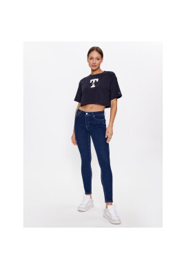 Tommy Jeans Тишърт DW0DW16167 Тъмносин Oversize - Pepit.bg
