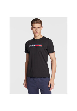 Tommy Jeans Тишърт Essential DM0DM14979 Черен Slim Fit - Pepit.bg
