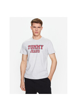 Tommy Jeans Тишърт Essential DM0DM16405 Сив Regular Fit - Pepit.bg