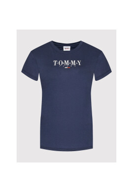 Tommy Jeans Тишърт Essential DW0DW12842 Тъмносин Regular Fit - Pepit.bg