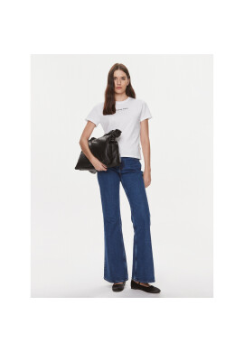Tommy Jeans Тишърт Essential DW0DW17359 Бял Regular Fit - Pepit.bg