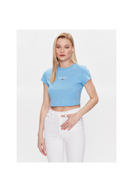 Tommy Jeans Тишърт Essential Logo DW0DW15444 Син Regular Fit - Pepit.bg