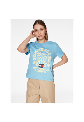 Tommy Jeans Тишърт Homegrown DW0DW15471 Син Regular Fit - Pepit.bg