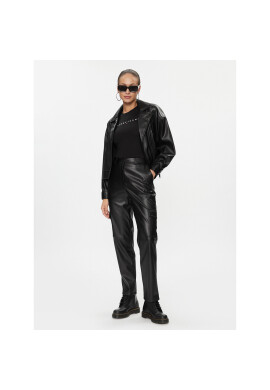 Tommy Jeans Тишърт Linear DW0DW17361 Черен Slim Fit - Pepit.bg