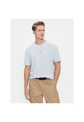 Tommy Jeans Тишърт Linear Logo DM0DM17993 Син Regular Fit - Pepit.bg