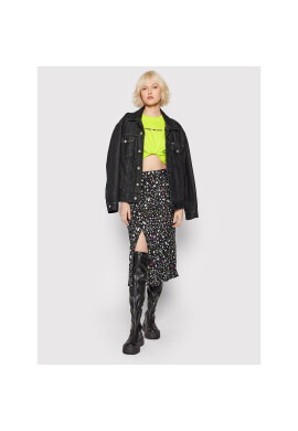 Tommy Jeans Тишърт Linear Logo DW0DW10057 Зелен Cropped Fit - Pepit.bg