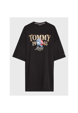 Tommy Jeans Тишърт Luxe DW0DW15087 Черен Regular Fit - Pepit.bg