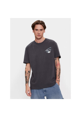 Tommy Jeans Тишърт Metallic DM0DM18283 Сив Regular Fit - Pepit.bg