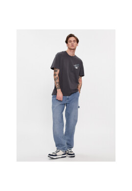 Tommy Jeans Тишърт Metallic DM0DM18283 Сив Regular Fit - Pepit.bg