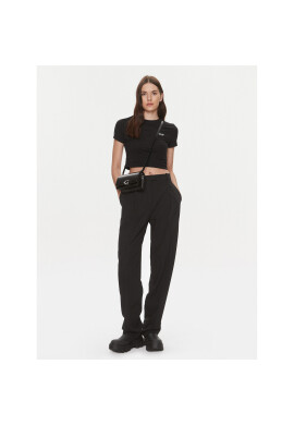 Tommy Jeans Тишърт Script DW0DW17366 Черен Slim Fit - Pepit.bg