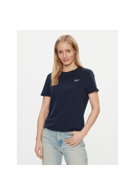 Tommy Jeans Тишърт Script DW0DW17367 Син Regular Fit - Pepit.bg