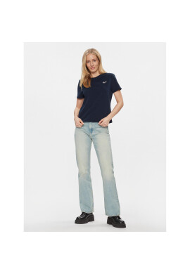 Tommy Jeans Тишърт Script DW0DW17367 Син Regular Fit - Pepit.bg