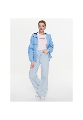 Tommy Jeans Тишърт Serif Linear DW0DW15049 Розов Regular Fit - Pepit.bg