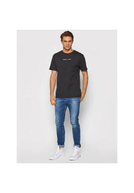 Tommy Jeans Тишърт Small Text DM0DM09701 Черен Regular Fit - Pepit.bg