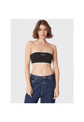 Tommy Jeans топ DW0DW14886 Черен Regular Fit - Pepit.bg