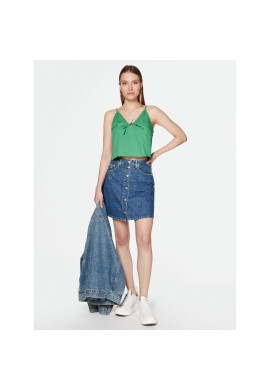 Tommy Jeans топ DW0DW15200 Зелен Regular Fit - Pepit.bg