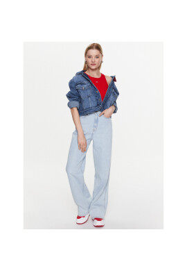 Tommy Jeans топ Essential DW0DW14875 Червен Slim Fit - Pepit.bg