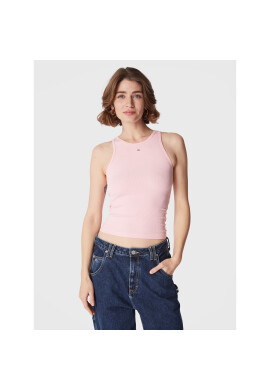 Tommy Jeans топ Essential DW0DW14875 Розов Slim Fit - Pepit.bg