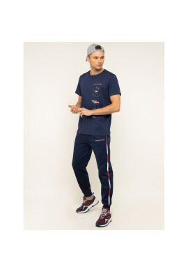 Tommy Sport Тишърт Graphics S20S200316 Тъмносин Regular Fit - Pepit.bg