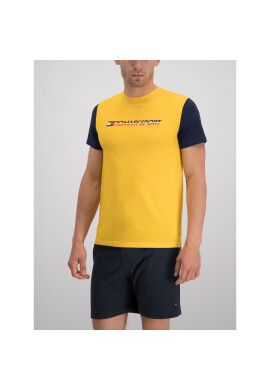 Tommy Sport Тишърт S20S200103 Жълт Regular Fit - Pepit.bg