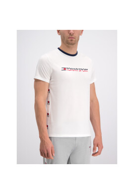 Tommy Sport Тишърт S20S200108 Бял Regular Fit - Pepit.bg