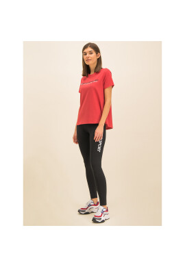 Tommy Sport Тишърт Tee Logo S10S100061 Червен Regular Fit - Pepit.bg
