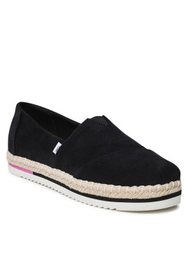 Toms Еспадрили Alpargata Platform Rope 10017831 Черен - Pepit.bg