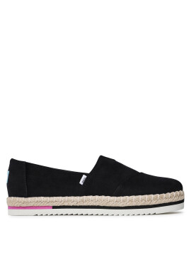 Toms Еспадрили Alpargata Platform Rope 10017831 Черен - Pepit.bg