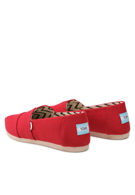Toms Обувки Alpargata 10017743 Червен - Pepit.bg