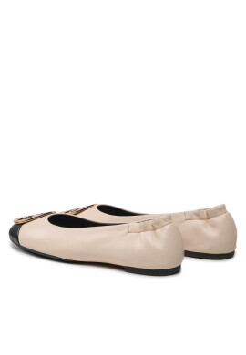 Tory Burch Балеринки Claire Cap Toe 148336 Бежов - Pepit.bg