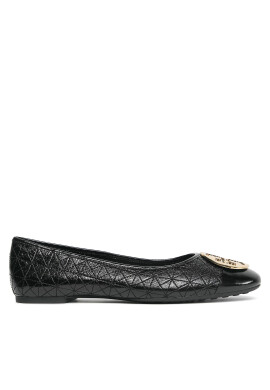 Tory Burch Балеринки Claire Quilted Ballet 150824 Черен - Pepit.bg