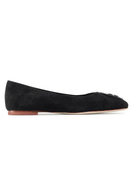 Tory Burch Балеринки Georgia Ballet 76545 Черен - Pepit.bg