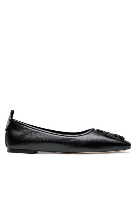 Tory Burch Балеринки Ines 139604 Черен - Pepit.bg