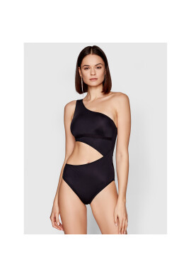 Tory Burch Бански костюм One-Shoulder One-Piece 81808 Черен - Pepit.bg