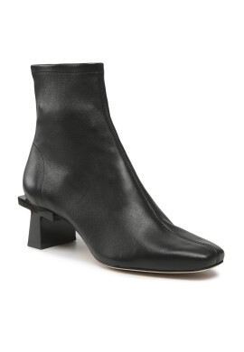 Tory Burch Боти Block T Heel Ankle Boot 139688 Черен - Pepit.bg