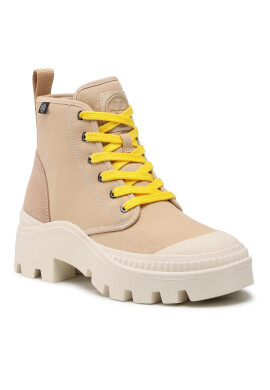 Tory Burch Боти Camp Sneaker Boot 87696 Бежов - Pepit.bg