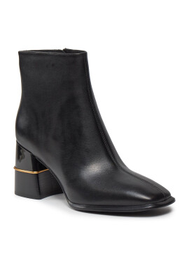 Tory Burch Боти Leather Ankle Boot 75Mm 155490 Черен - Pepit.bg