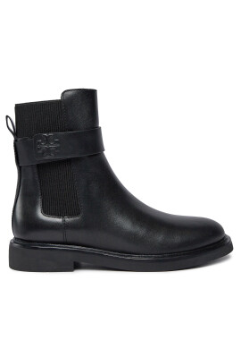 Tory Burch Боти тип челси Double T Chelsea Boot 152831 Черен - Pepit.bg