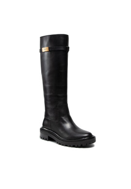 Tory Burch Ботуши T Hardware Boot 86601 Черен - Pepit.bg