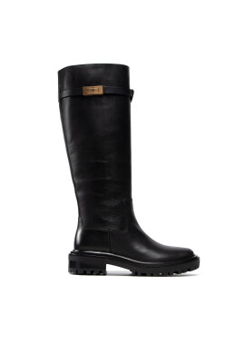 Tory Burch Ботуши T Hardware Boot 86601 Черен - Pepit.bg