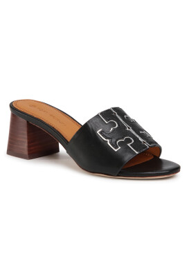 Tory Burch Чехли Ines 55 Mm Slide 66261 Черен - Pepit.bg