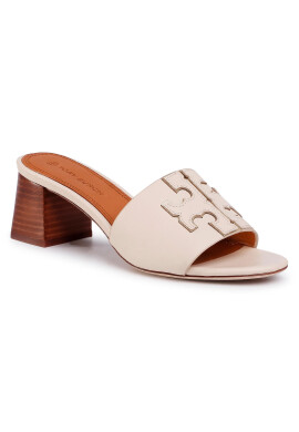 Tory Burch Чехли Ines 55mm Slide 66261 Бежов - Pepit.bg