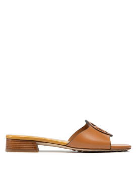 Tory Burch Чехли Bombe Miller Slide 89367 Кафяв - Pepit.bg